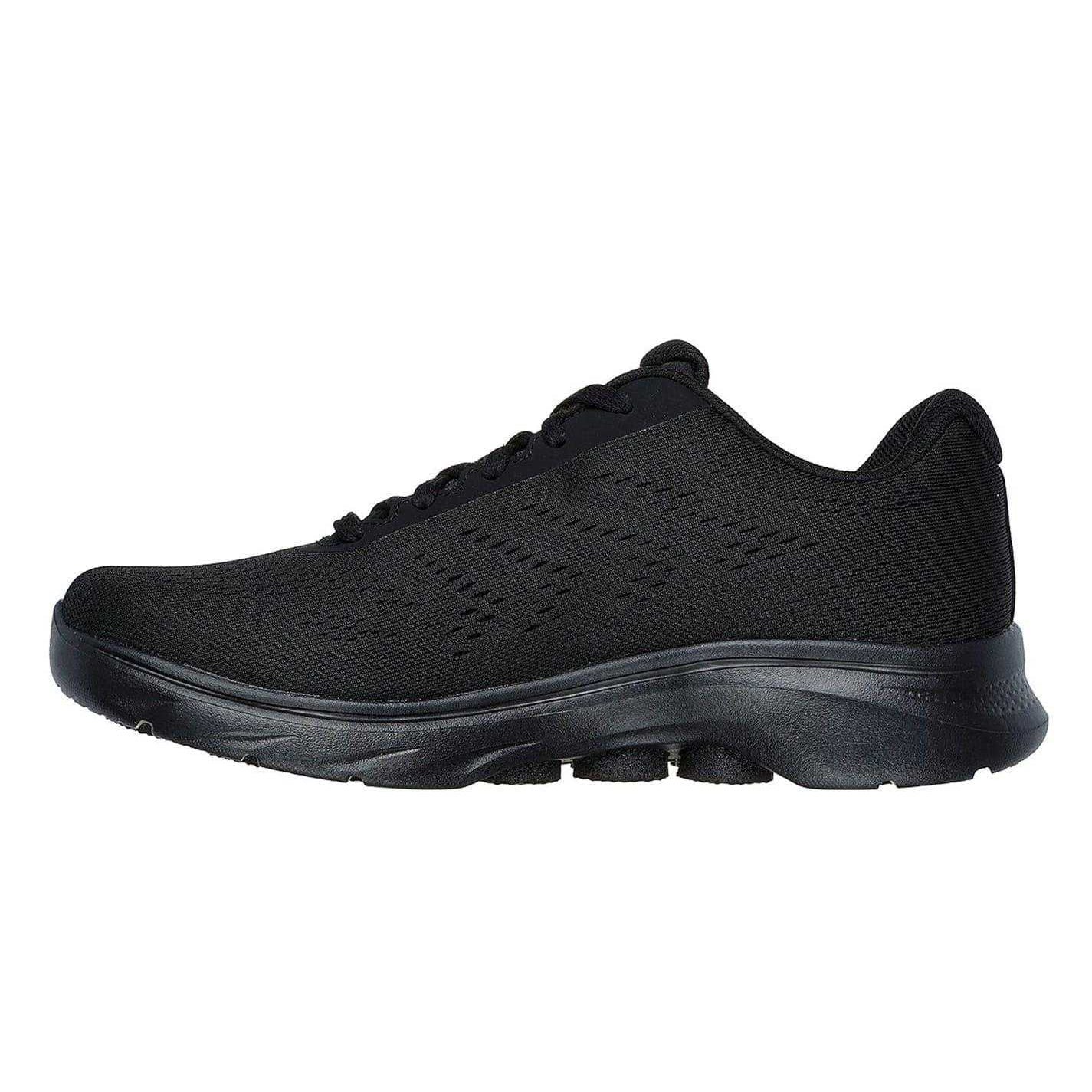 Black - Back - Skechers Mens Go Walk 7 Trainers