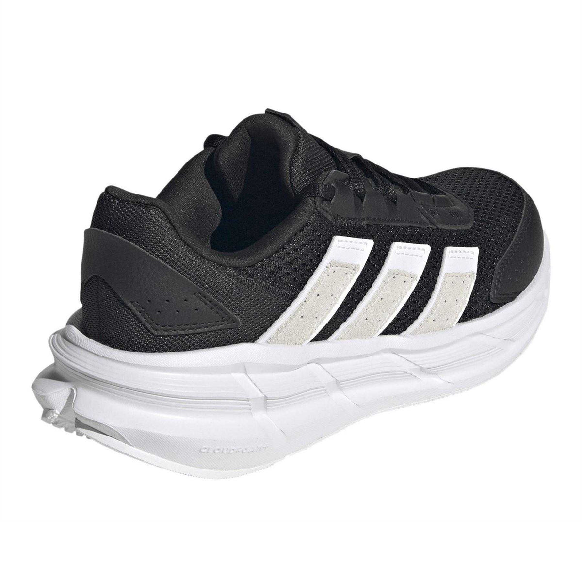 Black-White - Back - Adidas Childrens-Kids Astrastar Cloudfoam Trainers