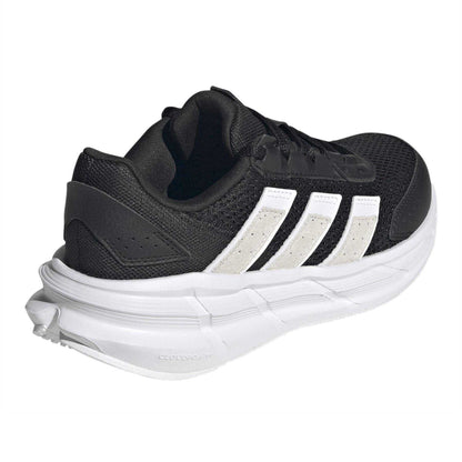Black-White - Back - Adidas Childrens-Kids Astrastar Cloudfoam Trainers