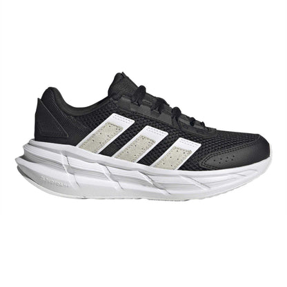 Black-White - Lifestyle - Adidas Childrens-Kids Astrastar Cloudfoam Trainers