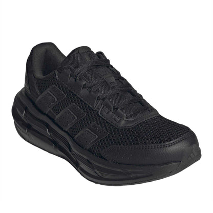 Triple Black - Front - Adidas Childrens-Kids Astrastar Cloudfoam Trainers