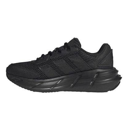 Triple Black - Side - Adidas Childrens-Kids Astrastar Cloudfoam Trainers