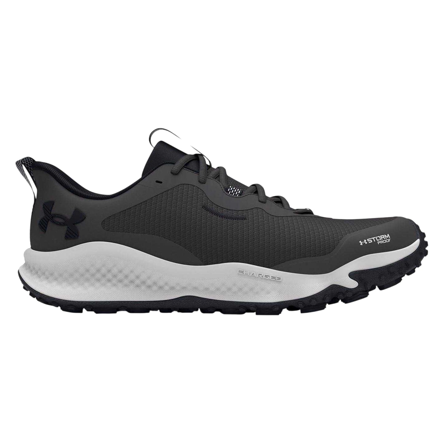 Grey - Front - Under Armour Womens-Ladies Charged Maven Trainers