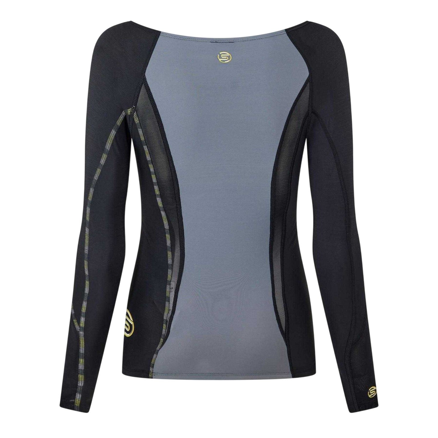 Black - Back - Skins Womens-Ladies Dnamic Long-Sleeved Top