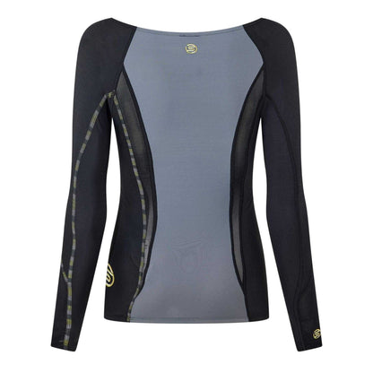 Black - Back - Skins Womens-Ladies Dnamic Long-Sleeved Top