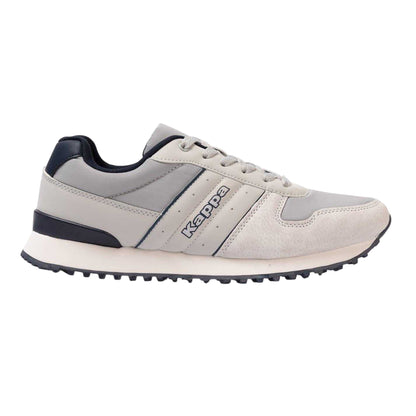 Light Grey-Navy - Front - Kappa Mens Trainers