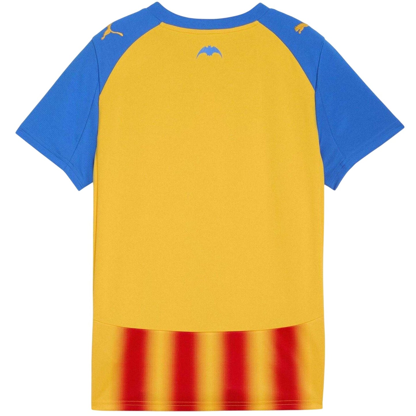 Yellow-Red - Back - Valencia CF Childrens-Kids 25-26 Puma Third Jersey