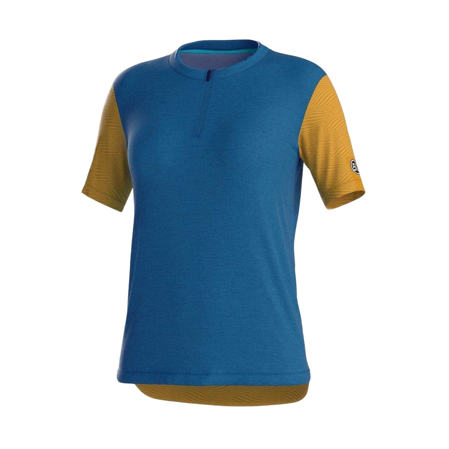 Avio Blue - Front - Bicycle Line Womens-Ladies Colour Block Cycling Jersey