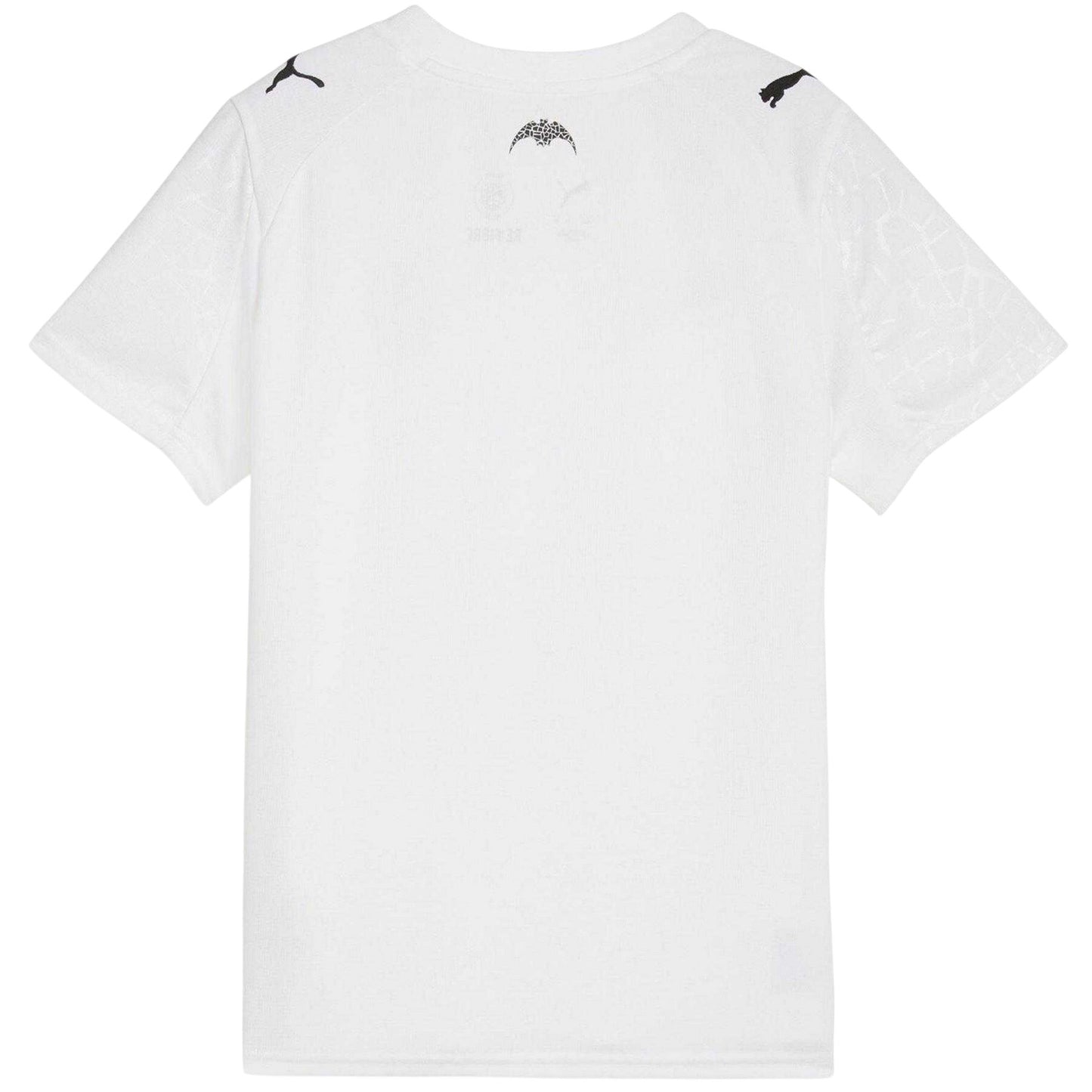 White - Back - Valencia CF Childrens-Kids 25-26 Puma Home Shirt