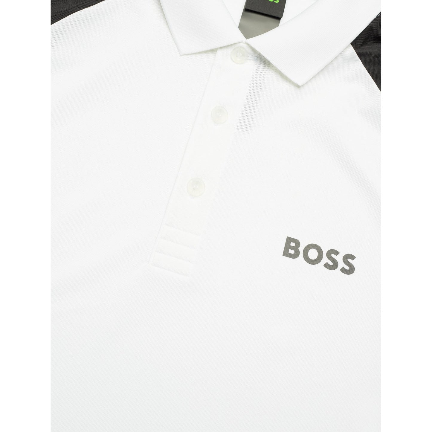 White - Side - Boss Mens Paddy Polo Shirt