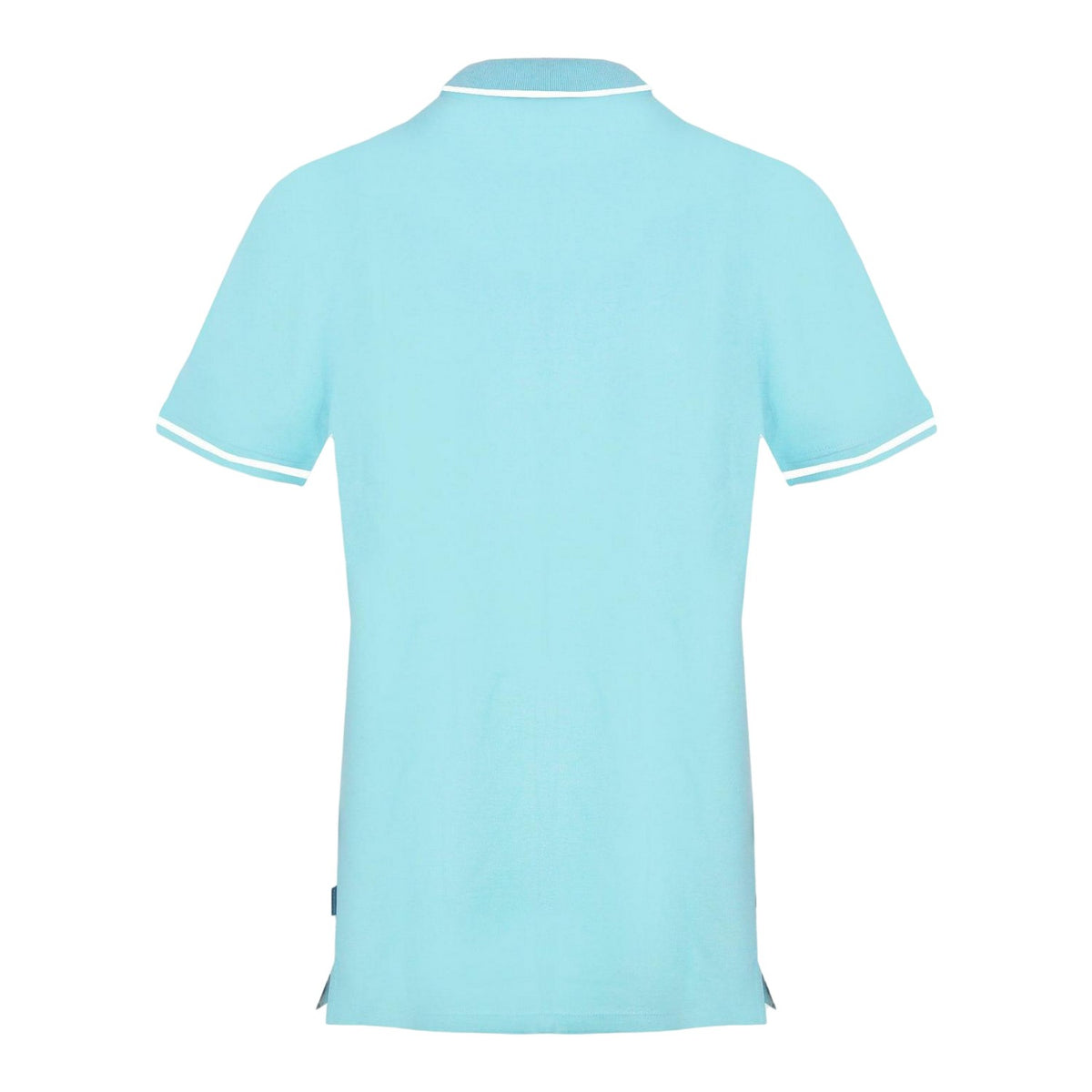 Sky Blue - Back - Aquascutum Mens Tipped Polo Shirt
