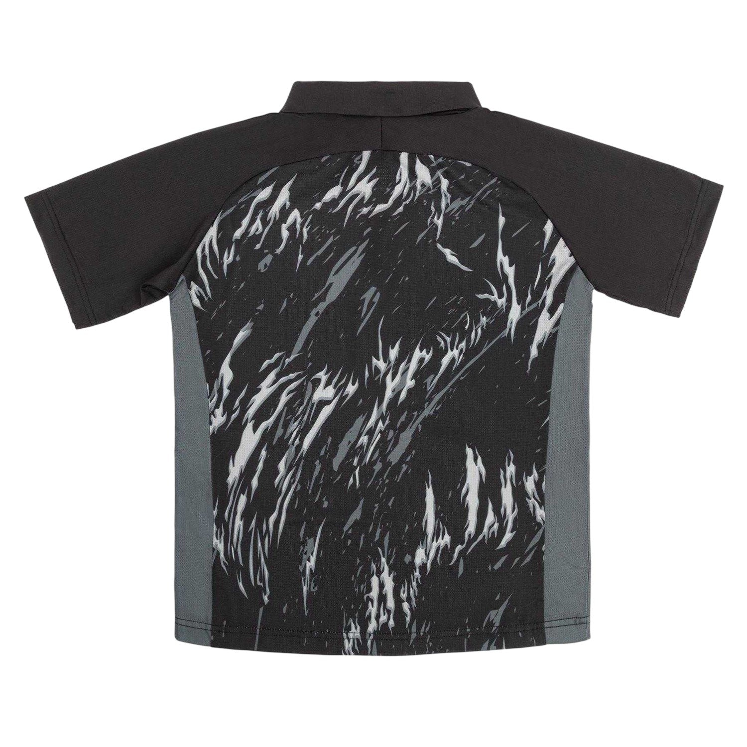 Black - Back - Sondico Childrens-Kids Team Polo Shirt
