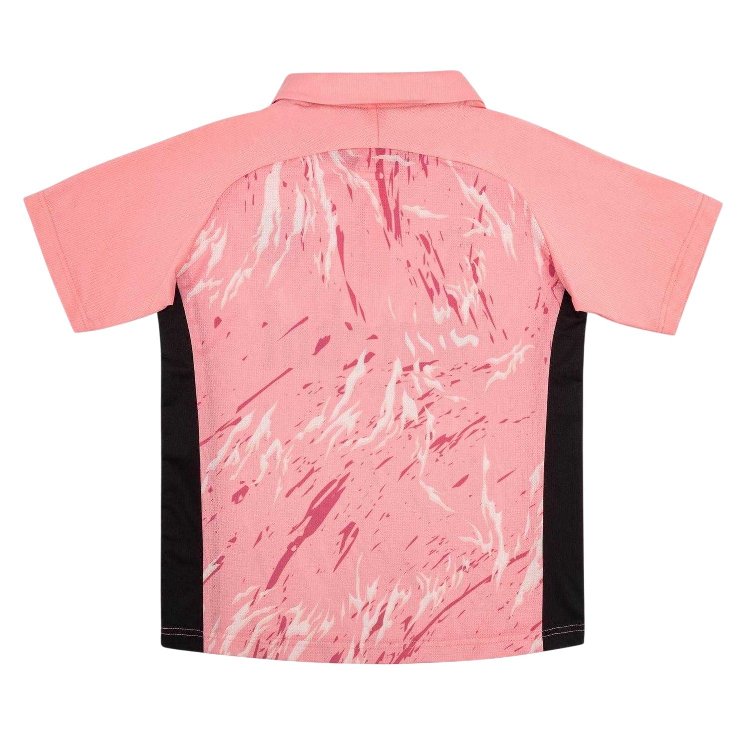 Pink - Back - Sondico Childrens-Kids Team Polo Shirt