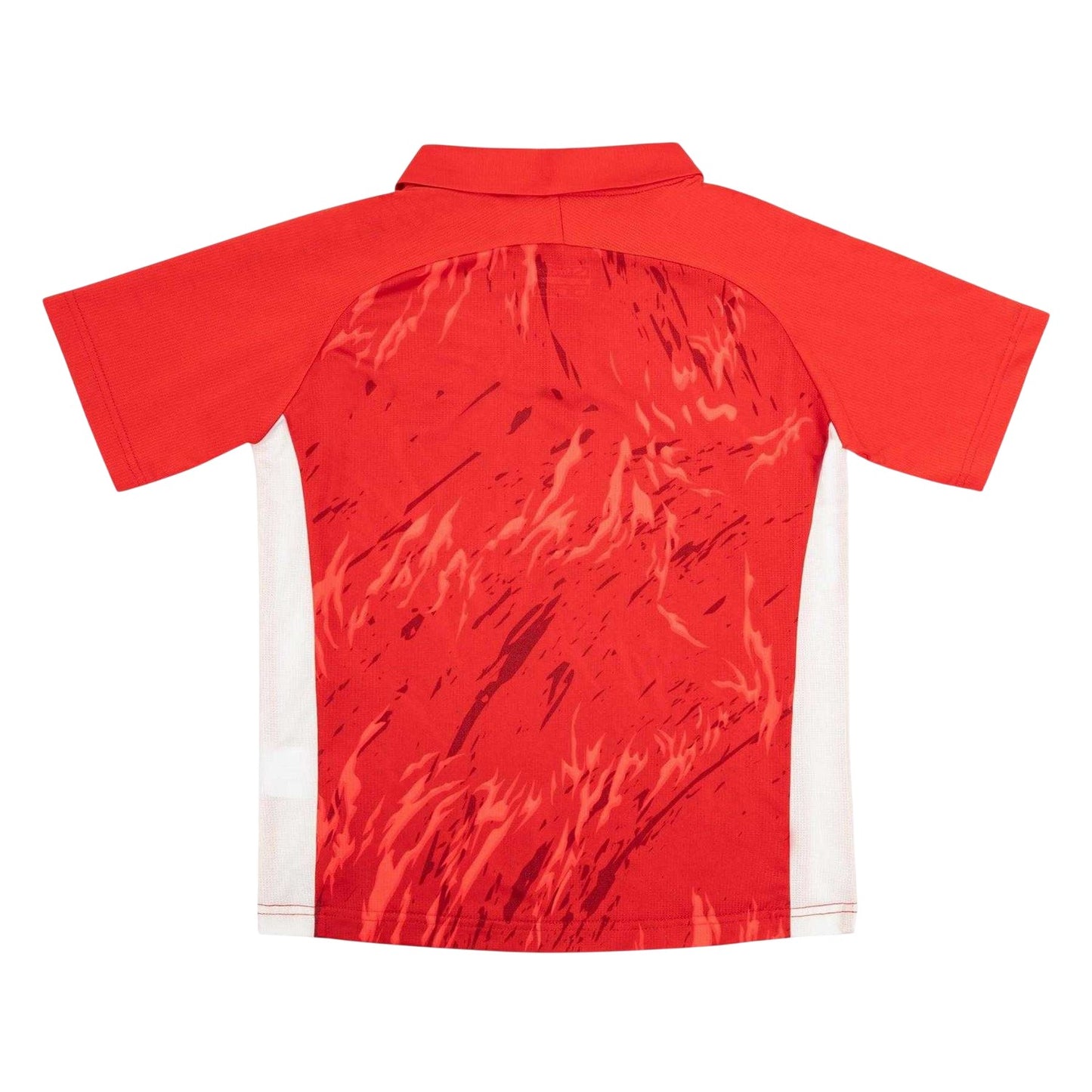 Red - Back - Sondico Childrens-Kids Team Polo Shirt