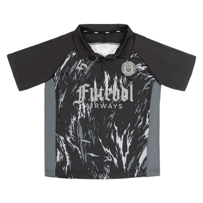 Black - Front - Sondico Childrens-Kids Team Polo Shirt