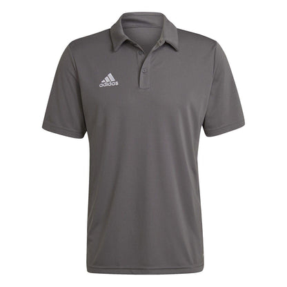 Grey - Front - Adidas Mens Entrada 22 Polo Shirt