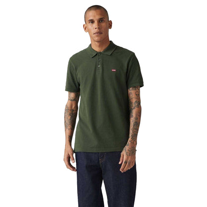 Kombu Green - Side - Levis Mens Housemark Polo Shirt