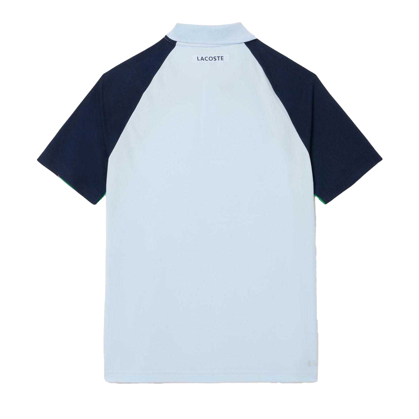 Blue - Back - Lacoste Mens Ultra Dry Tennis Polo Shirt