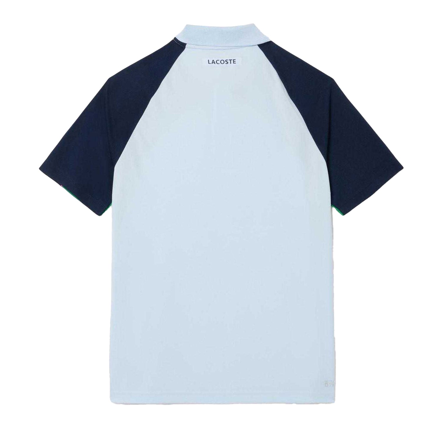 Blue - Back - Lacoste Mens Ultra Dry Tennis Polo Shirt