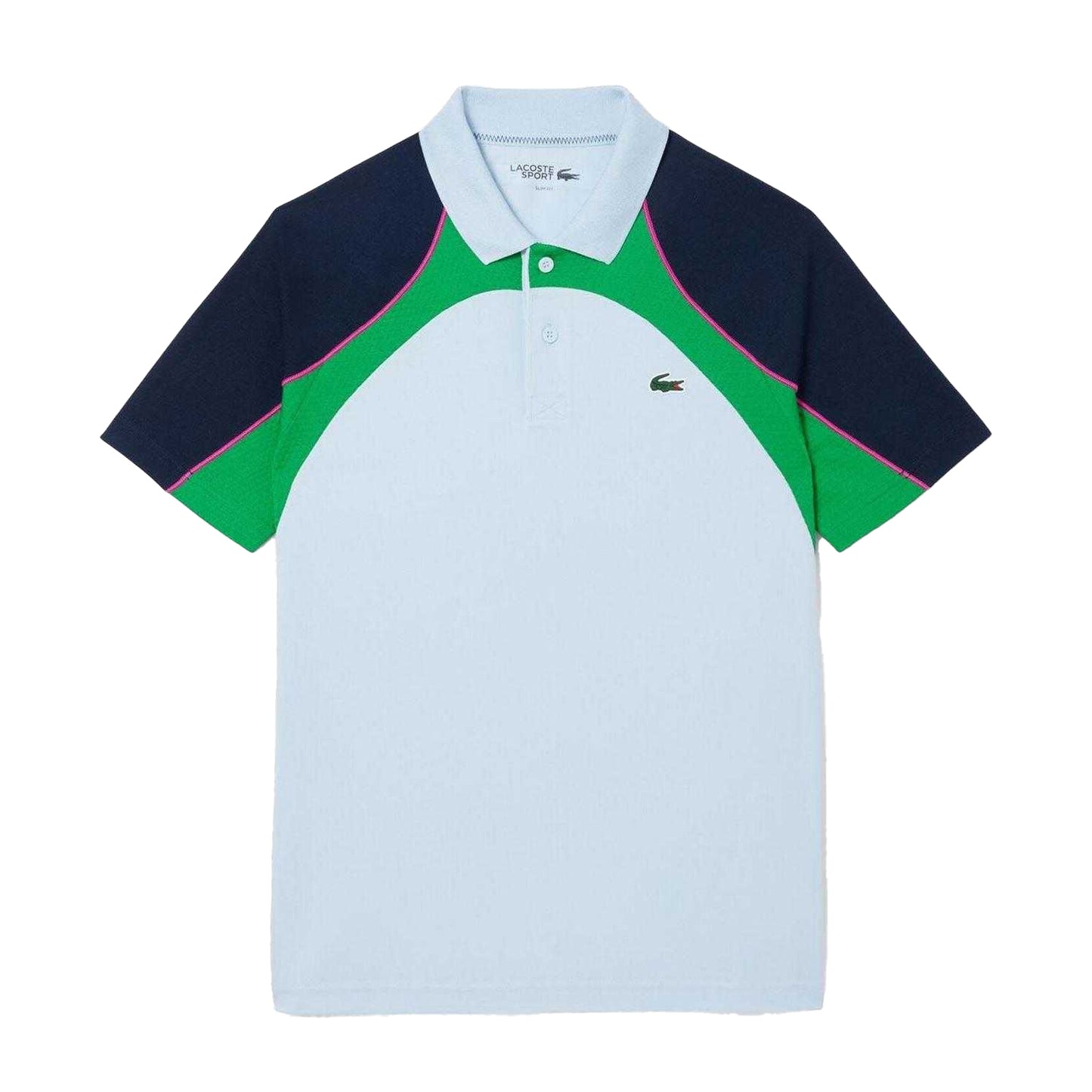 Blue - Front - Lacoste Mens Ultra Dry Tennis Polo Shirt