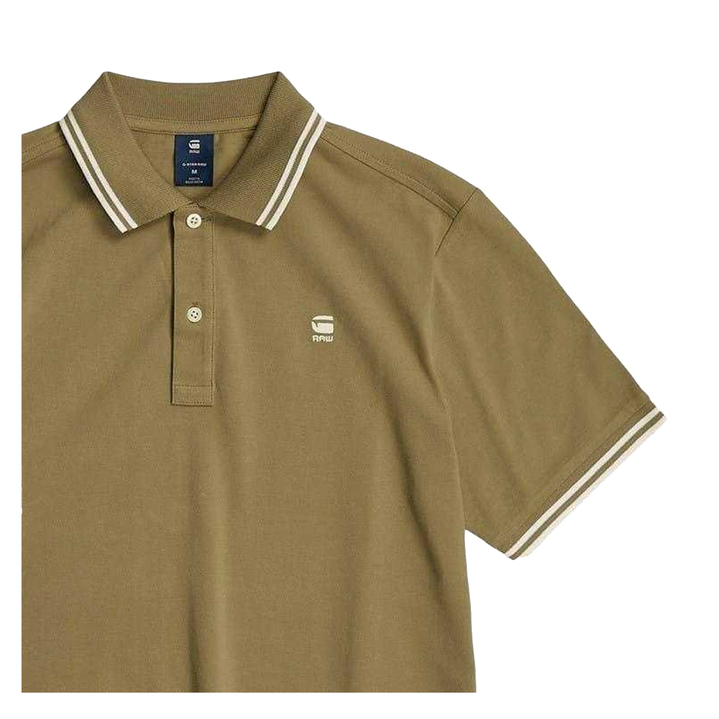 Green - Side - G-Star Mens Dunda Polo Shirt