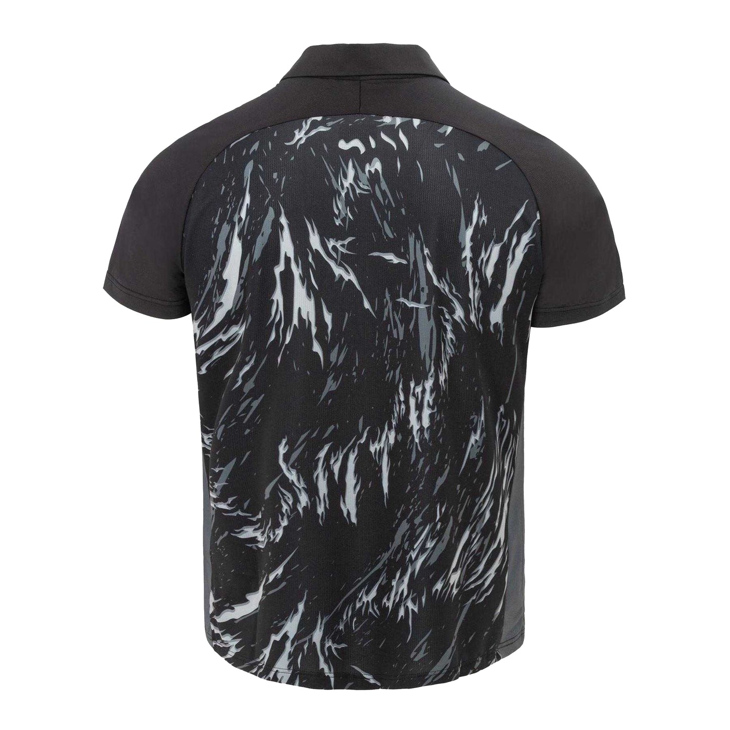 Black - Back - Sondico Mens Team Polo Shirt