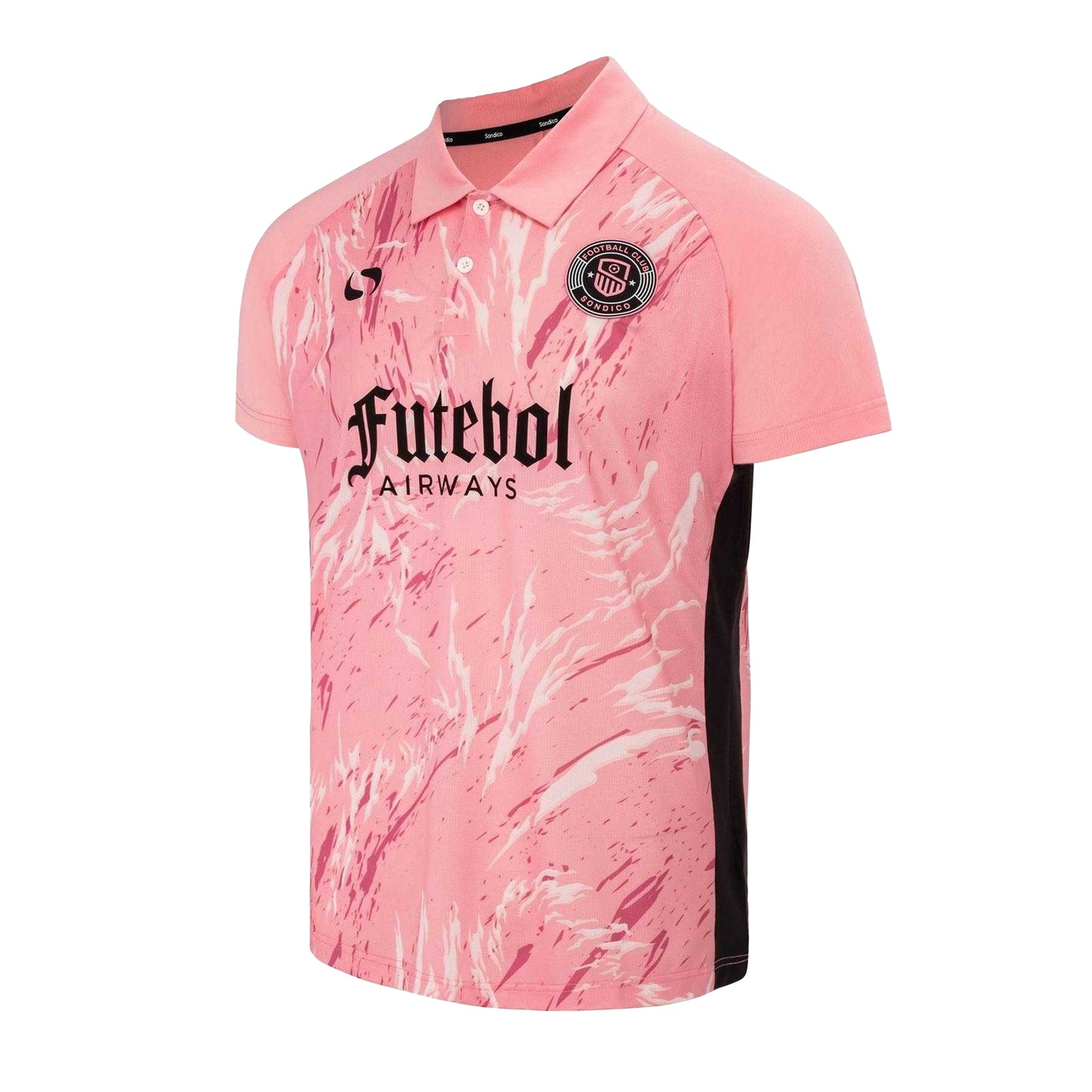 Pink - Lifestyle - Sondico Mens Team Polo Shirt