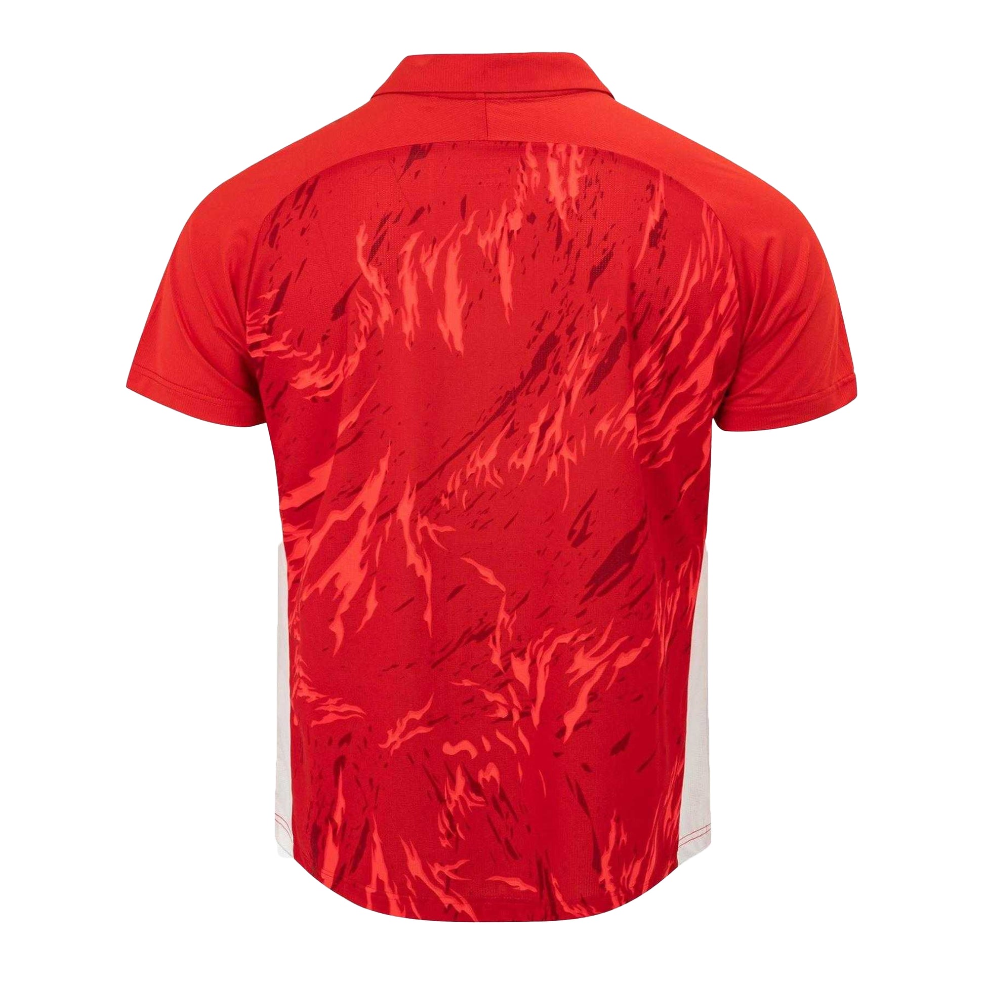 Red - Back - Sondico Mens Team Polo Shirt