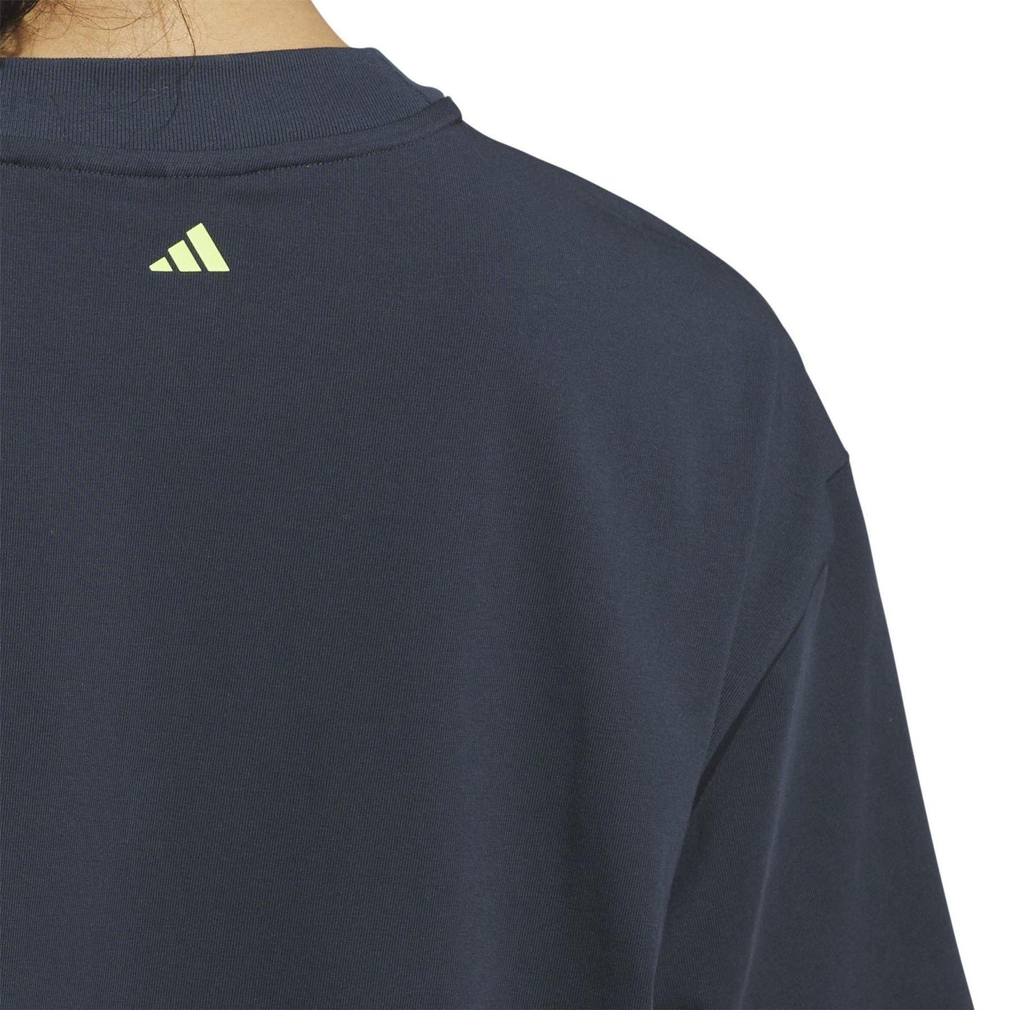 Blue-Ink - Lifestyle - Adidas Womens-Ladies Logo Basketball T-Shirt