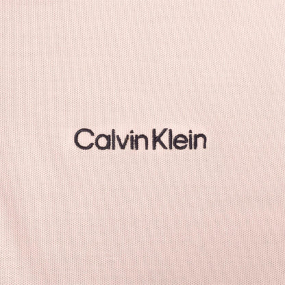 Navy-Pink - Lifestyle - Calvin Klein Mens Embroidered Collared Polo Shirt