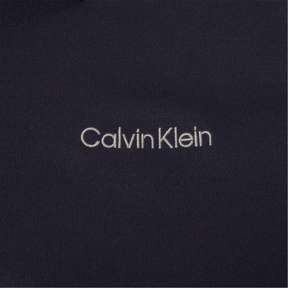 Denim-Navy - Lifestyle - Calvin Klein Mens Embroidered Collared Polo Shirt