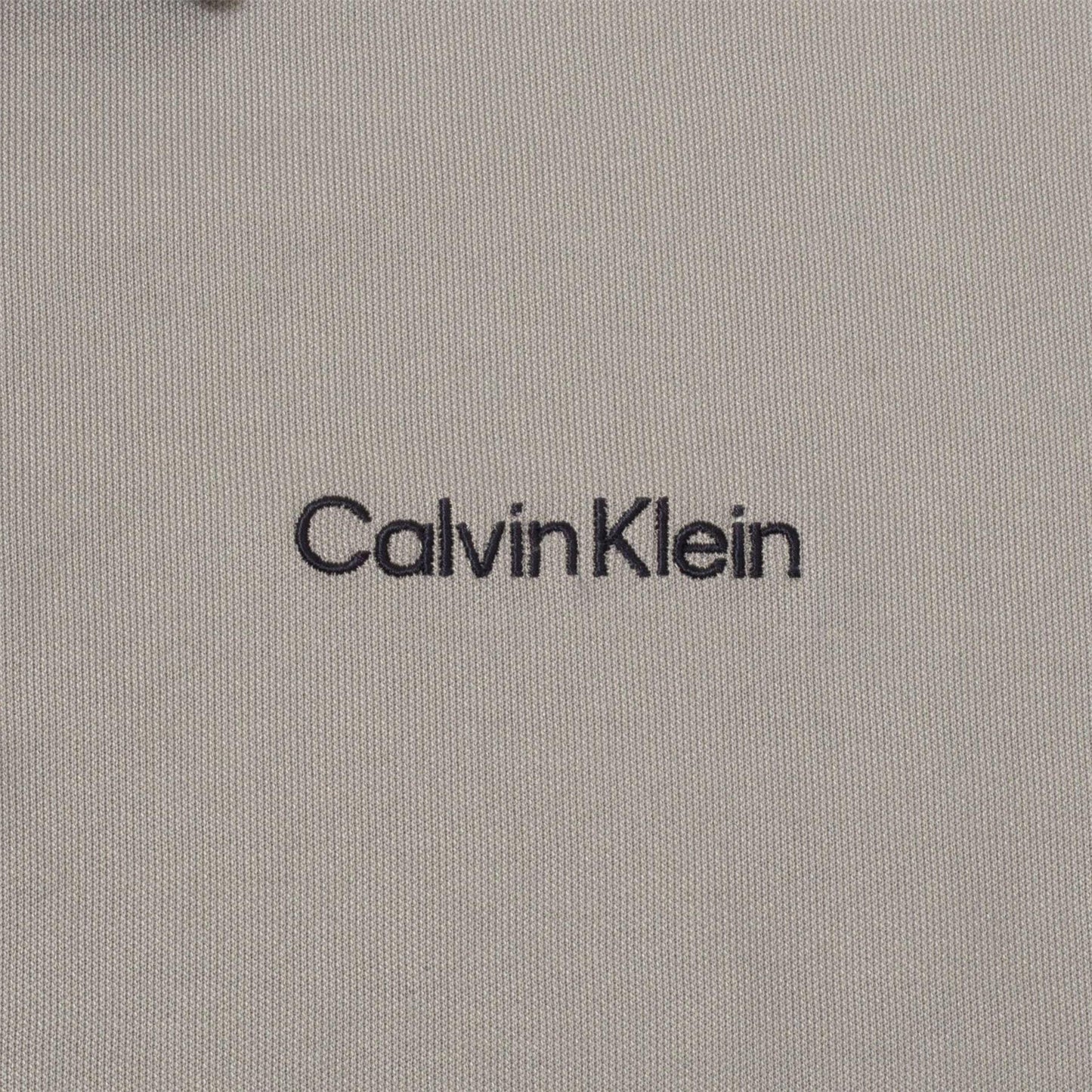 Navy-Silver - Lifestyle - Calvin Klein Mens Embroidered Collared Polo Shirt