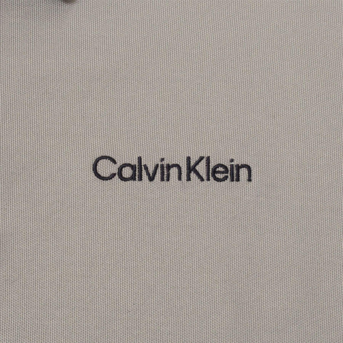 Navy-Silver - Lifestyle - Calvin Klein Mens Embroidered Collared Polo Shirt
