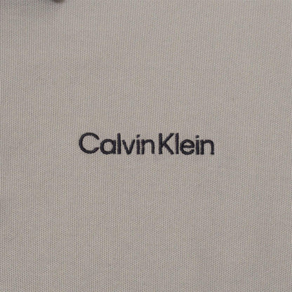 Navy-Silver - Lifestyle - Calvin Klein Mens Embroidered Collared Polo Shirt