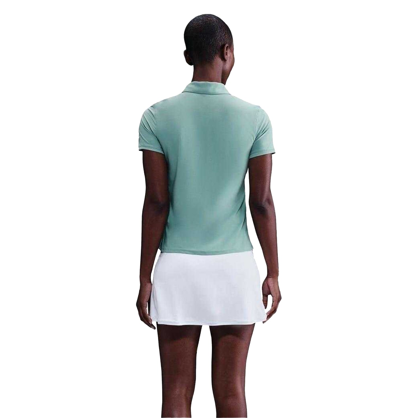 Cannon-White - Back - Nike Womens-Ladies Victory Dri-FIT Golf Polo Shirt