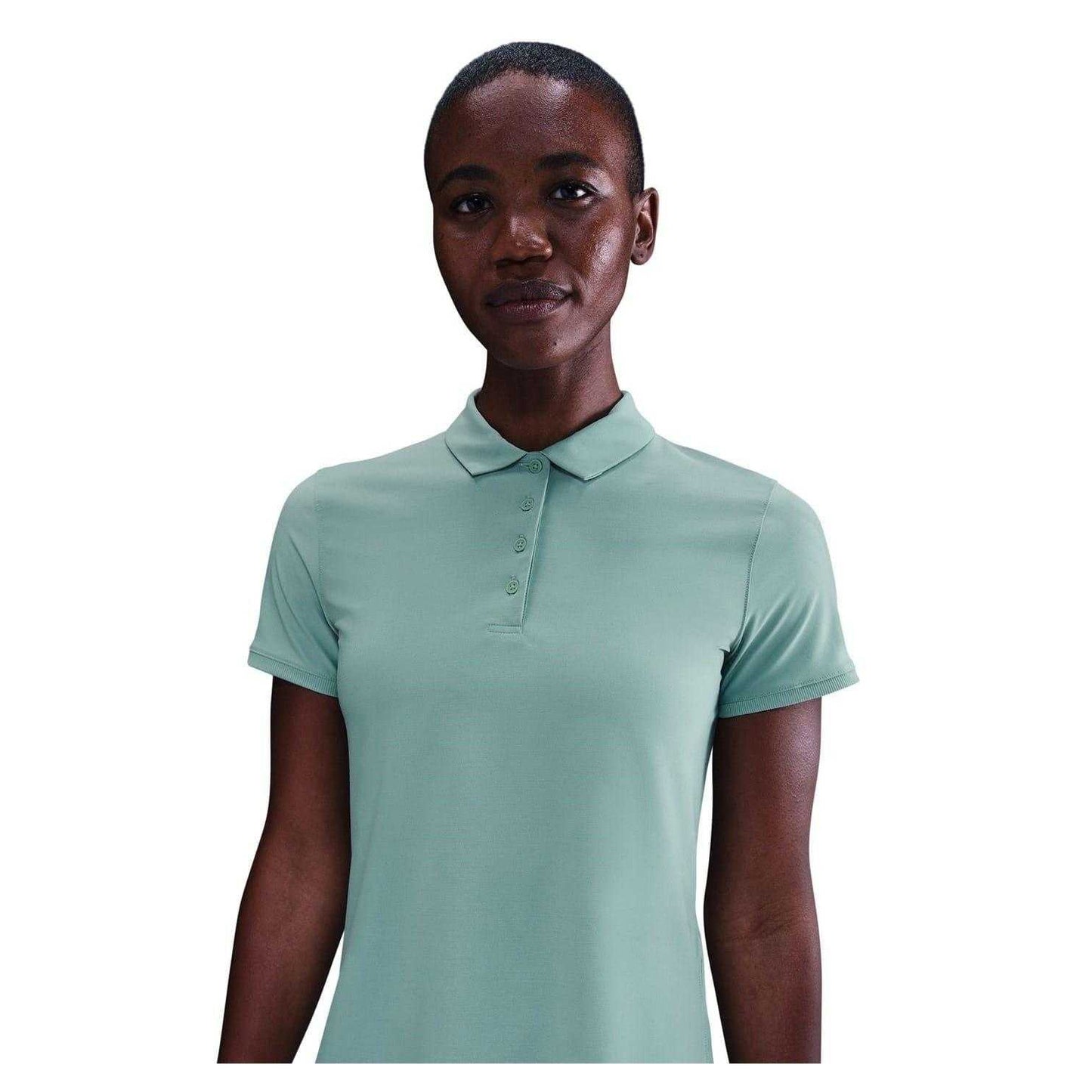 Cannon-White - Side - Nike Womens-Ladies Victory Dri-FIT Golf Polo Shirt
