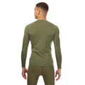 Khaki Green - Back - Skins Mens Series-2 Long-Sleeved Top