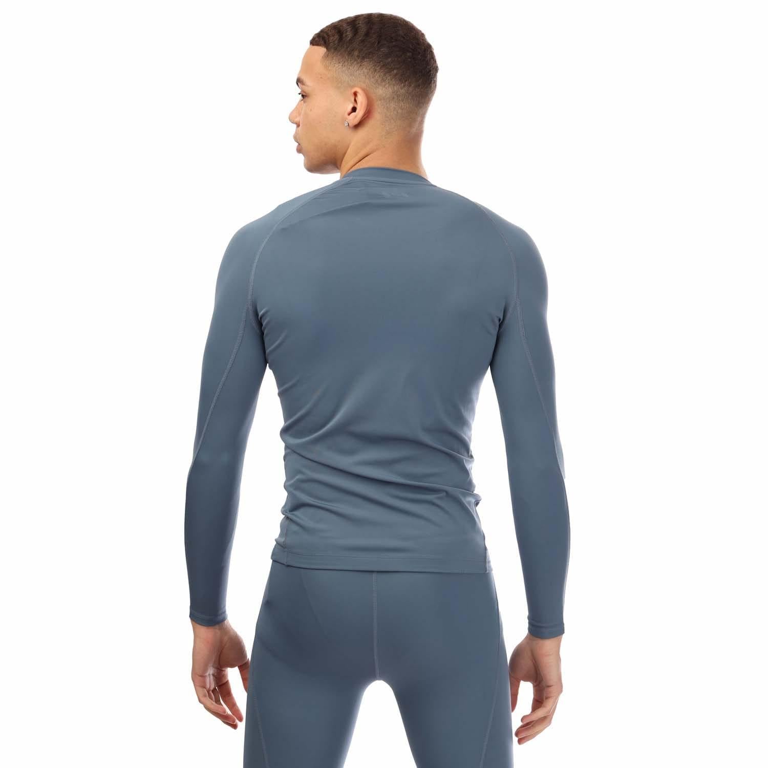 Blue - Back - Skins Mens Series-2 Long-Sleeved Top