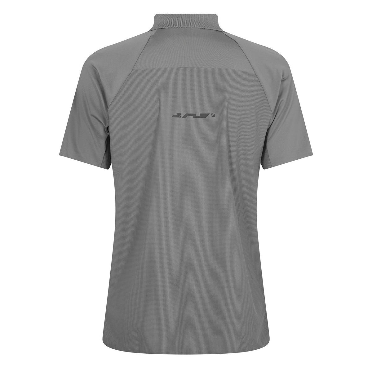 Dark Beige - Back - Boss Mens Paddytech Logo Raglan Polo Shirt