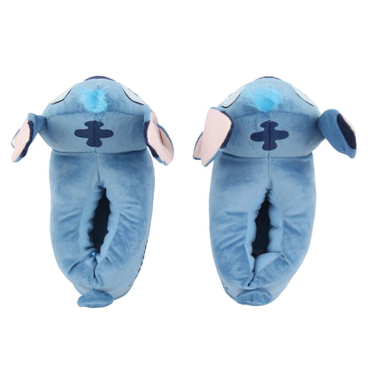Vibrant - Side - Lilo & Stitch Childrens-Kids Stitch Plush Slippers