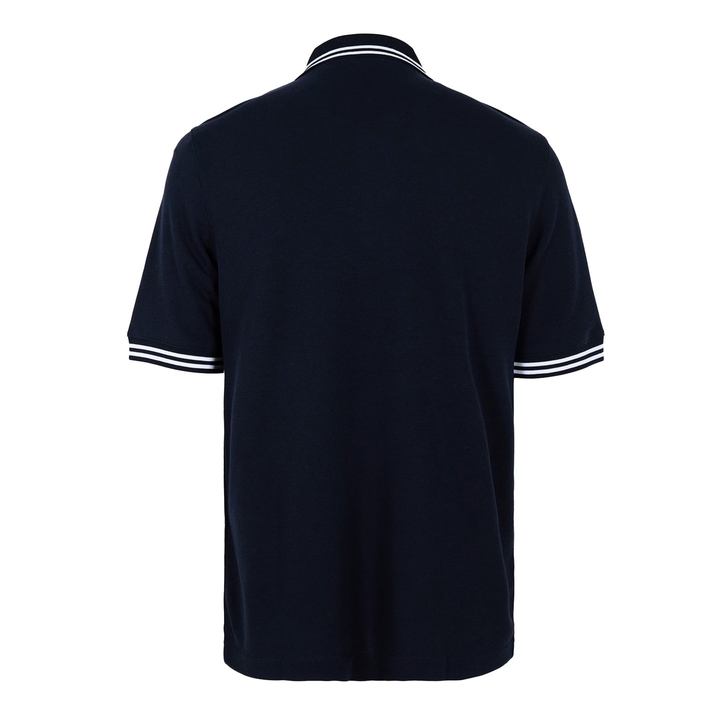 Navy - Back - Ted Baker Mens Tipped Regular Polo Shirt