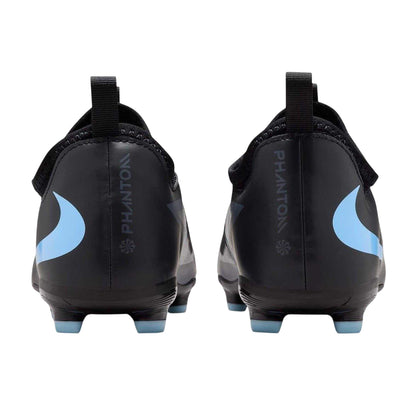 Black - Back - Nike Childrens-Kids Academy Training Firm Ground Football Boots