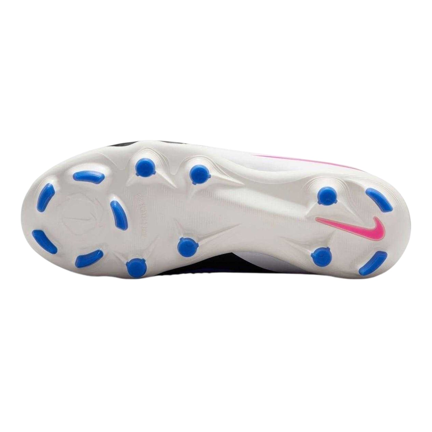 Blue-White-Pink - Lifestyle - Nike Childrens-Kids Academy Training Firm Ground Football Boots