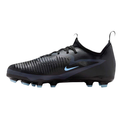 Black - Side - Nike Childrens-Kids Academy Training Firm Ground Football Boots