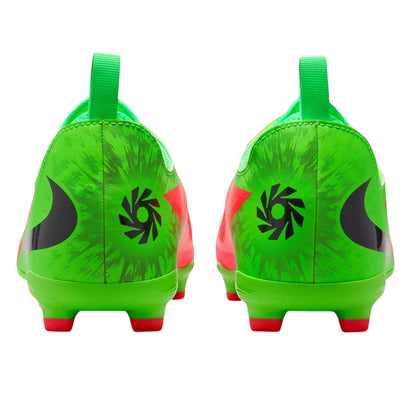 Pink - Back - Nike Childrens-Kids Academy Training Firm Ground Football Boots