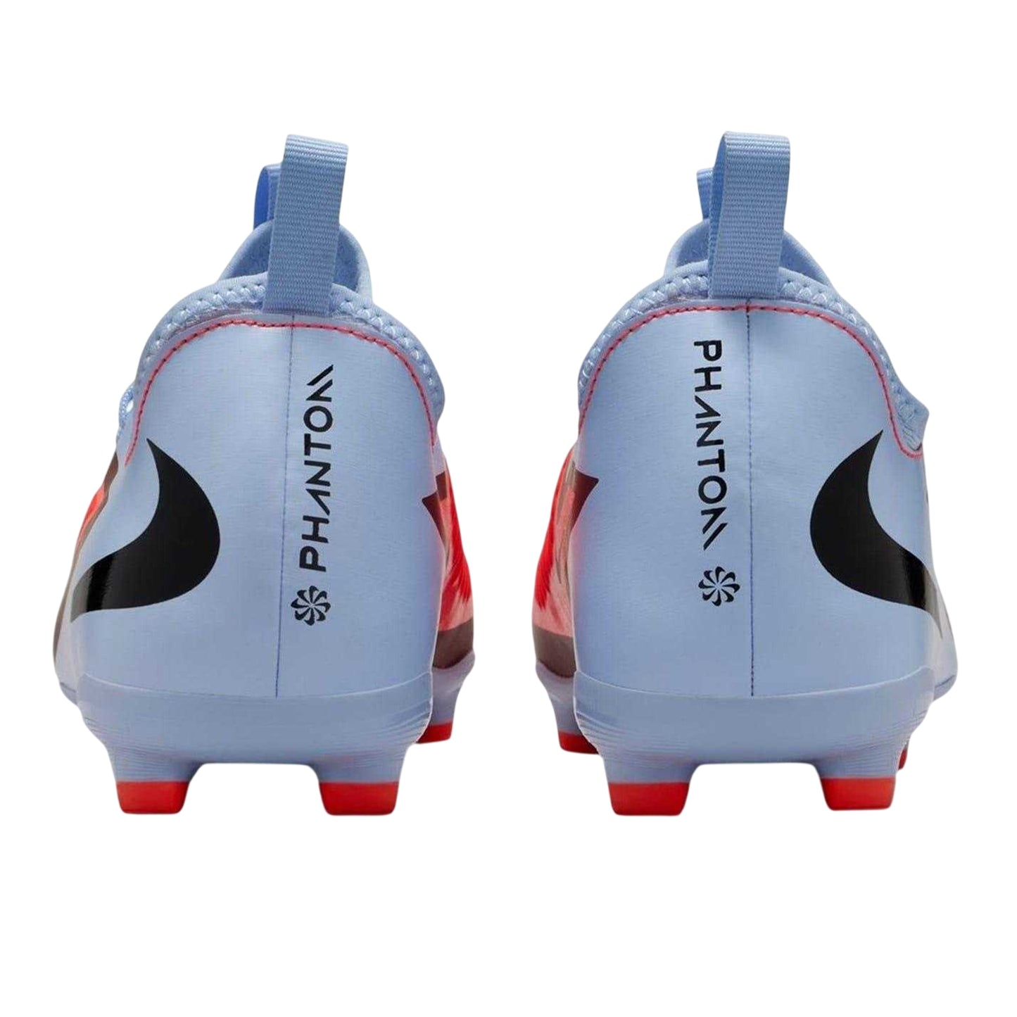 Blue-Purple - Back - Nike Childrens-Kids Academy Training Firm Ground Football Boots