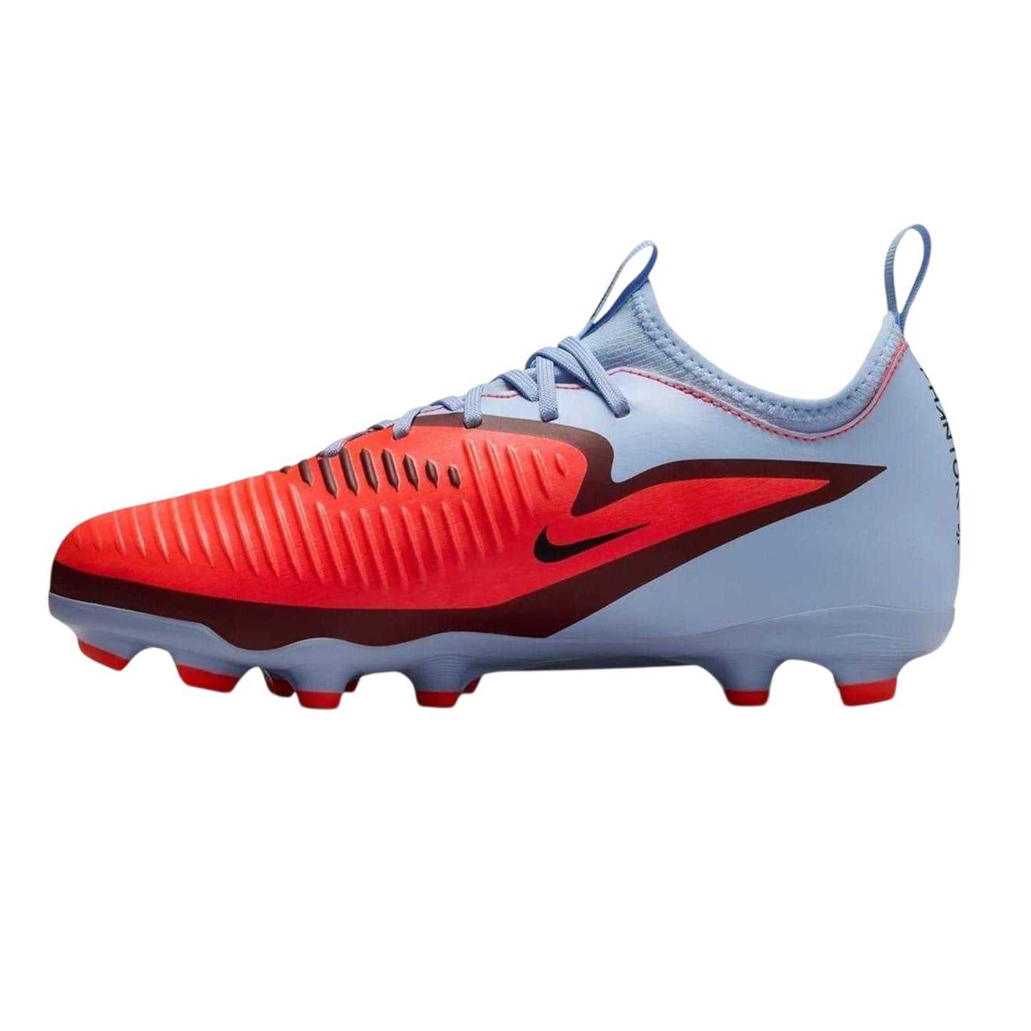 Blue-Purple - Side - Nike Childrens-Kids Academy Training Firm Ground Football Boots