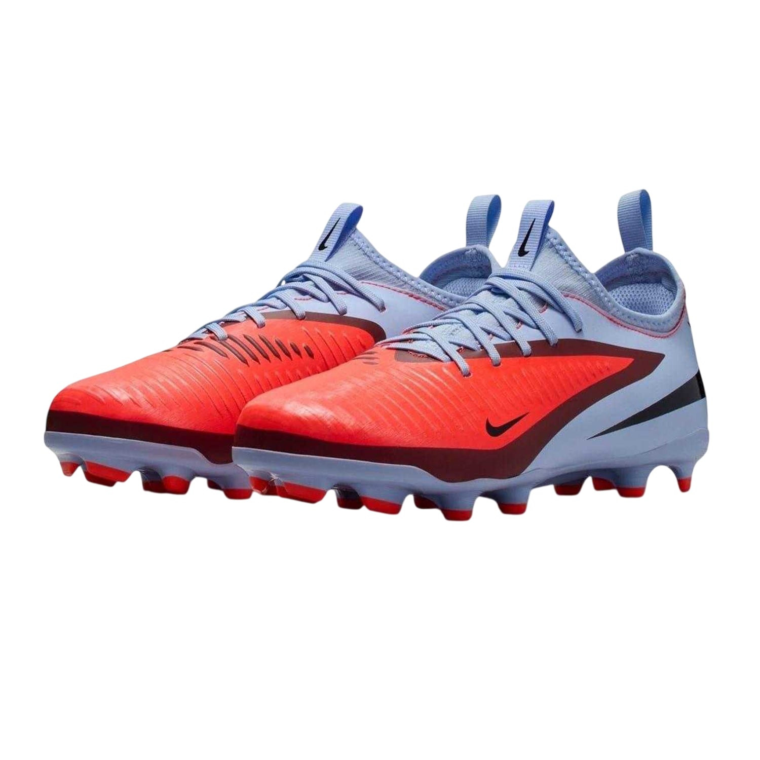 Blue-Purple - Pack Shot - Nike Childrens-Kids Academy Training Firm Ground Football Boots