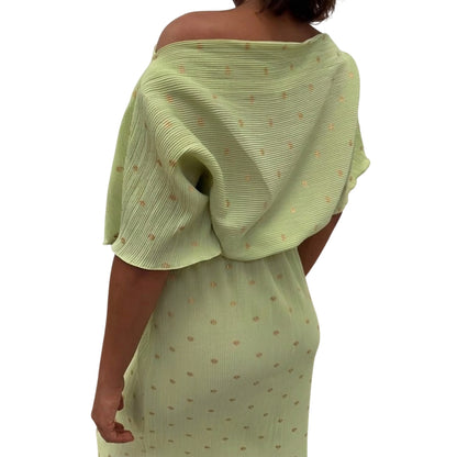 Green - Lifestyle - Never Fully Dressed Womens-Ladies Off Shoulder Maxi Dress