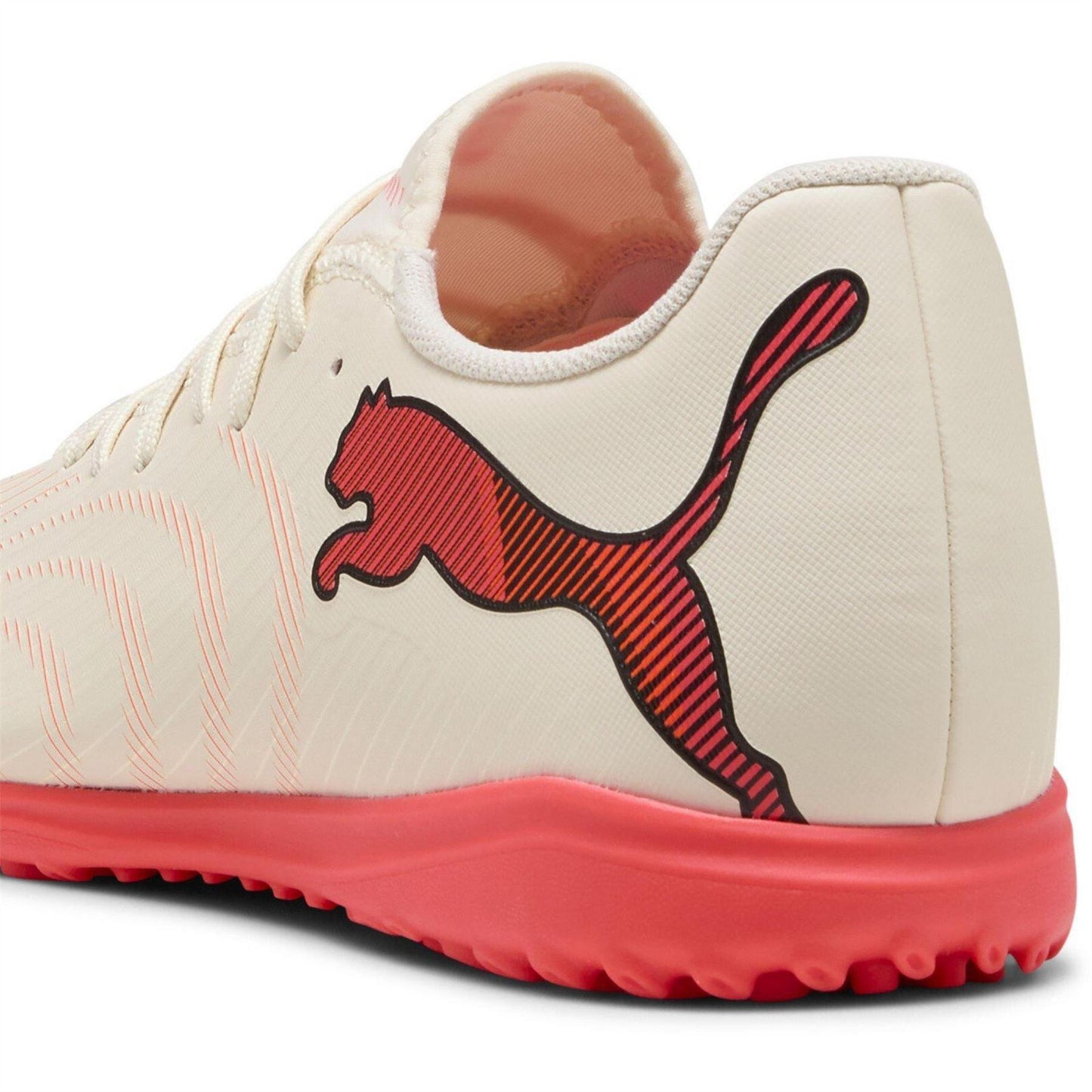 Almond-Red - Pack Shot - Puma Mens Future 9 Play Football Boots